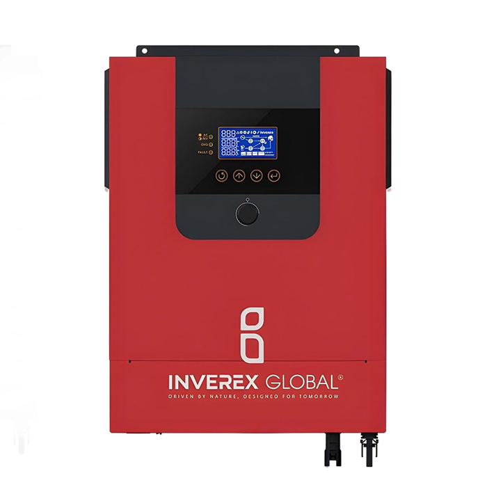 IG hybrid MPPT inverter, pure sine output, 30-400V MPPT and 100A solar charging.